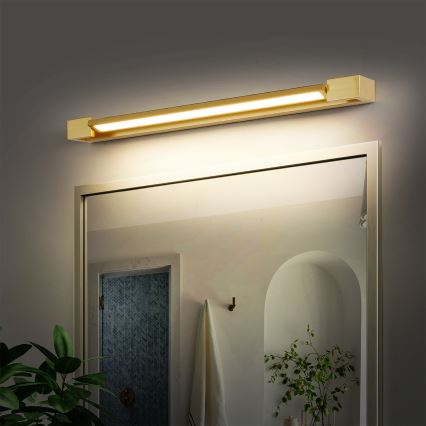 Brilagi - Éclairage LED pour miroir de salle de bains AQUA LINE LED/18W/230V 60 cm IP44 doré IRC 90