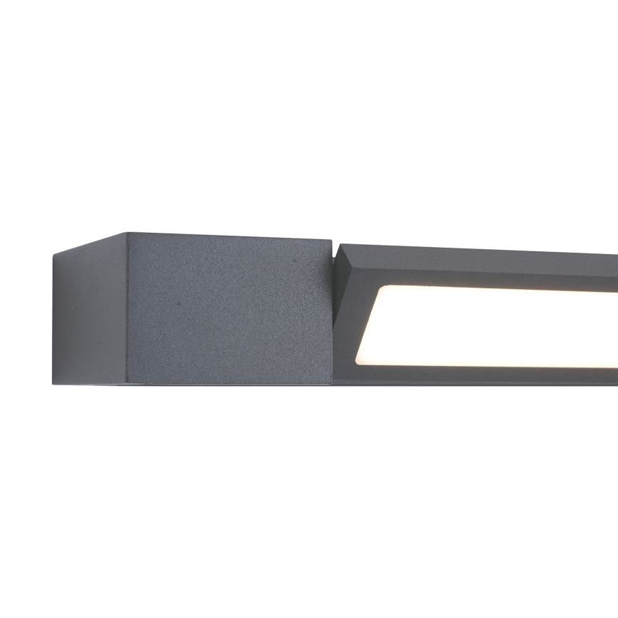 Brilagi - Éclairage LED pour miroir de salle de bains AQUA LINE LED/36W/230V 120 cm IP44 anthracite CRI 90