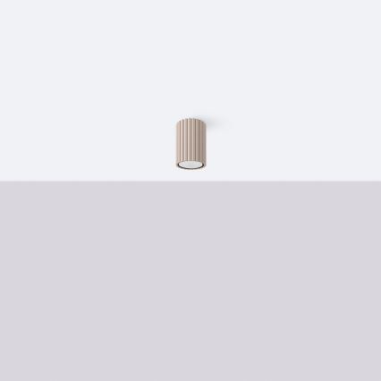 Brilagi - LED-Einbaustrahler CRESTO 1xGU10/10W/230V 10 cm taupe