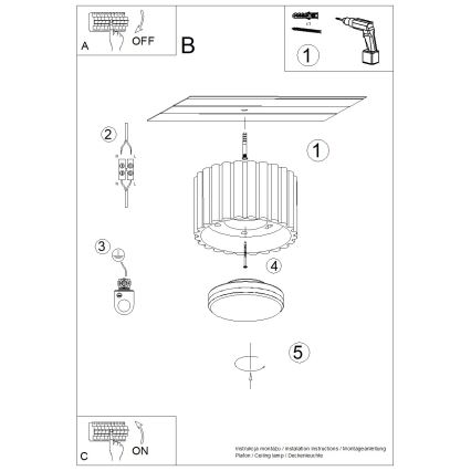 Brilagi - LED-Einbaustrahler SFERA 1xGX53/30W/230V Ø 10 cm Bordeaux