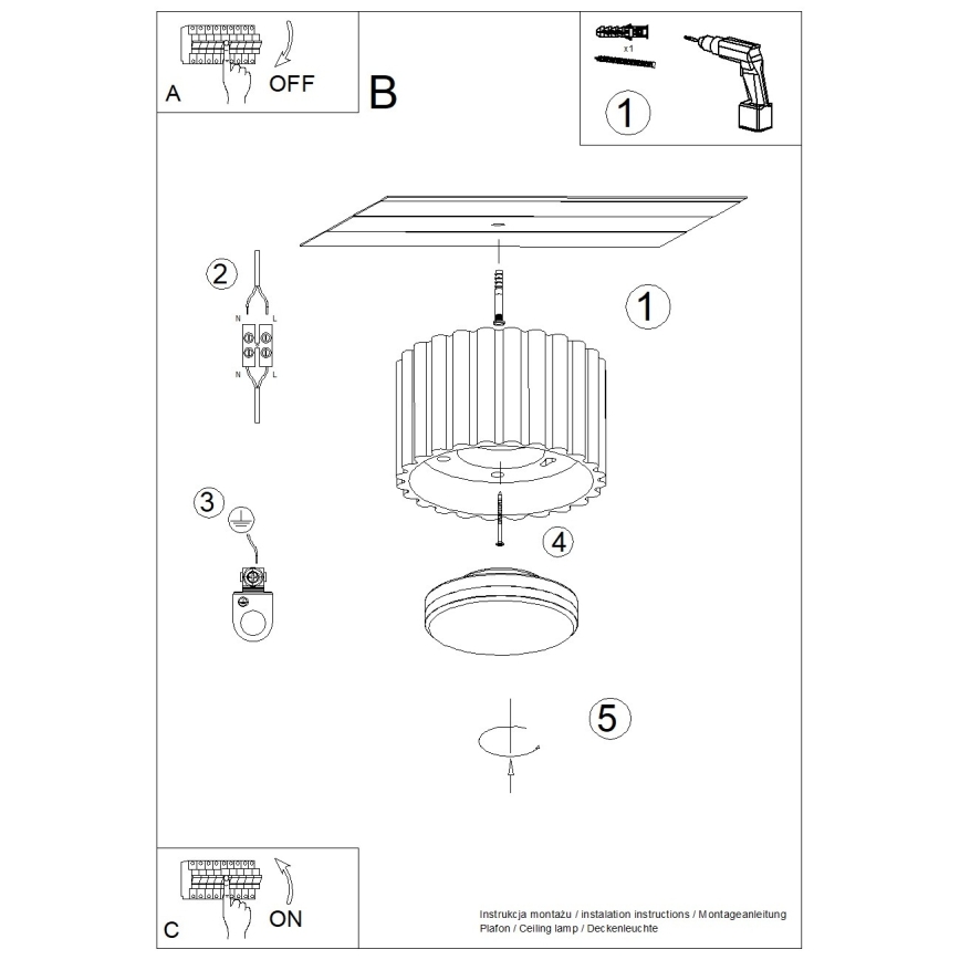 Brilagi - LED-Einbaustrahler SFERA 1xGX53/30W/230V Ø 10 cm Bordeaux
