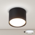 BRILAGI - LED Einbaustrahler SMOOTH 1xGX53/15W/230V 60x82 mm schwarz