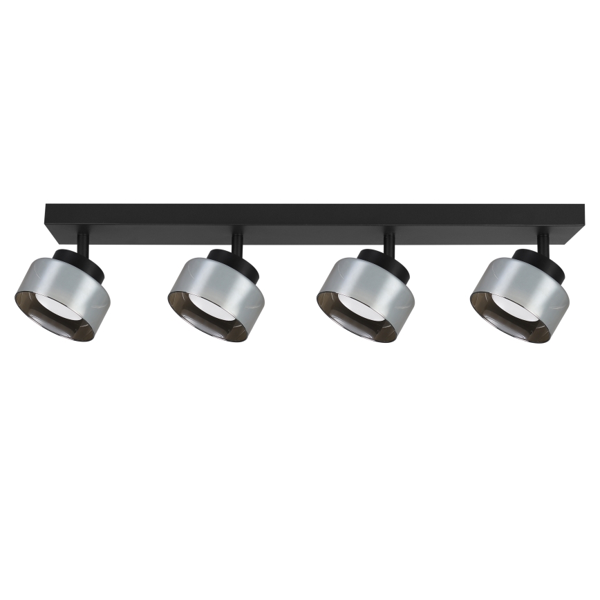 Brilagi - LED Faretto AURA LUX 4xGX53/30W/230V nero/fumé