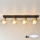 Brilagi - LED Faretto AURA LUX 4xGX53/30W/230V nero/oro