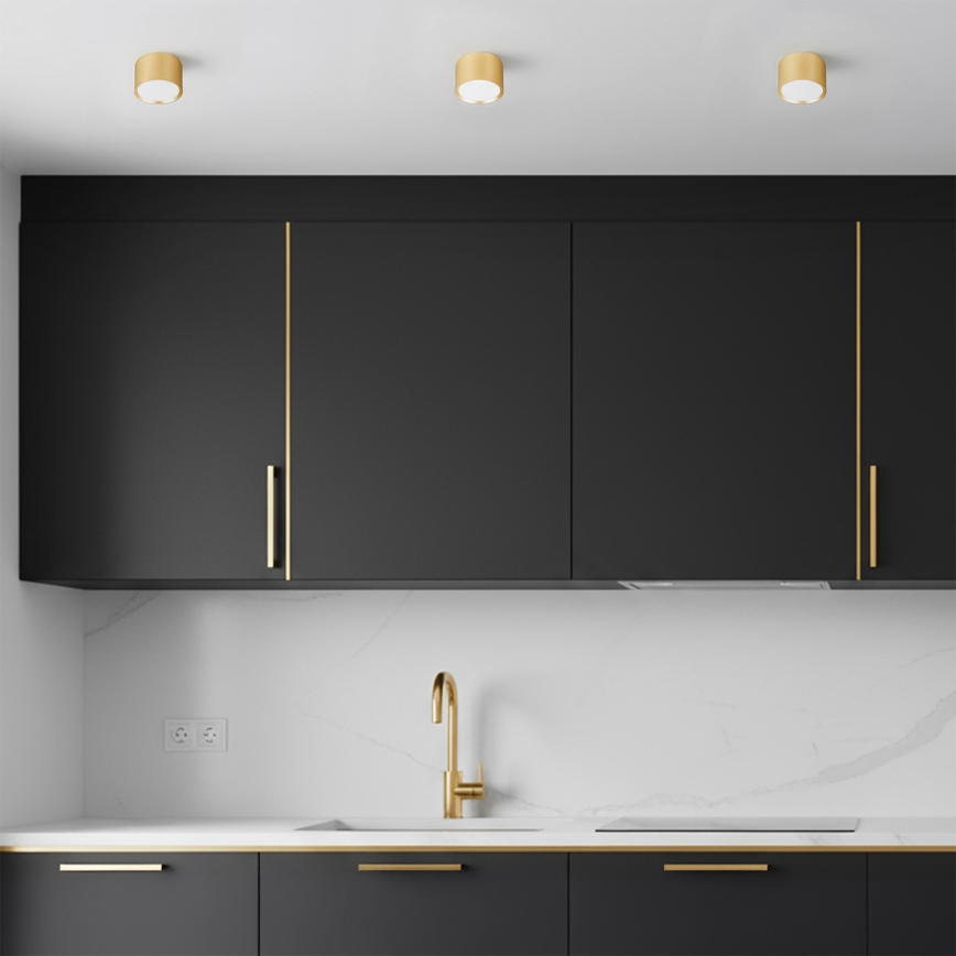 Brilagi - LED Faretto SMOOTH 1xGX53/15W/230V dorato