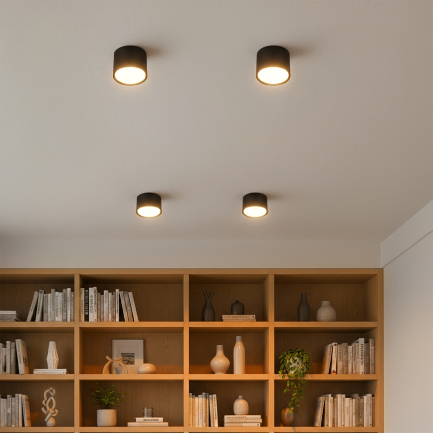 Brilagi - LED Faretto SMOOTH 1xGX53/15W/230V nero