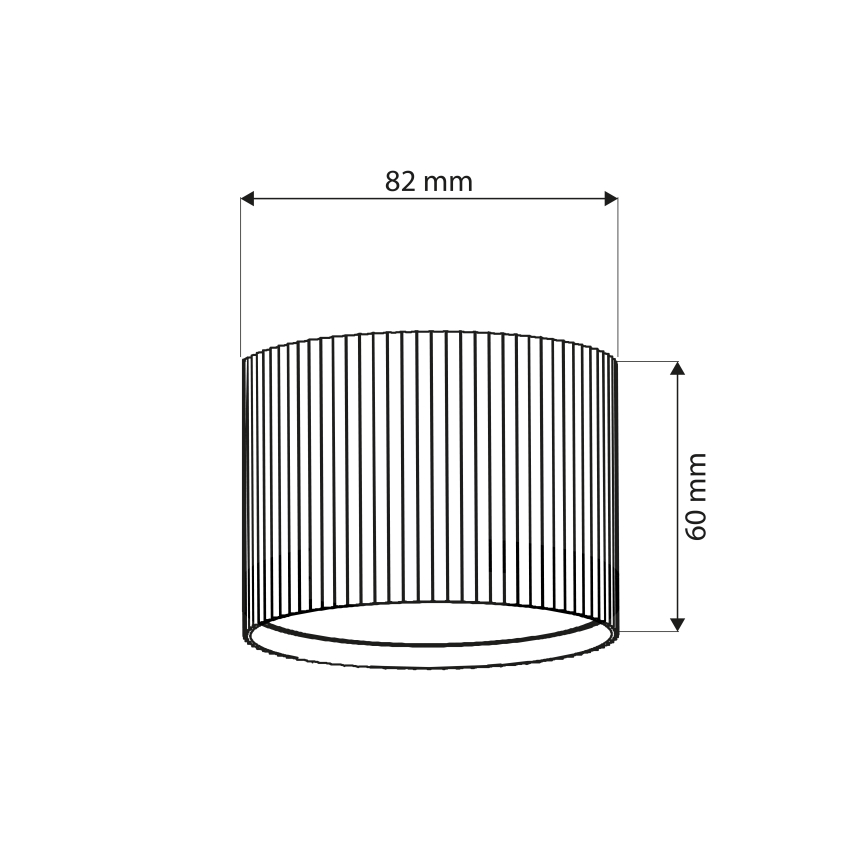 Brilagi - LED Faretto STRIPY 1xGX53/15W/230V dorato