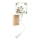 Brilagi - LED-flexible Kinder-Wandleuchte BOBO WOOD 1xE27/25W/230V + LED/3W Eiche/Weiß/Grün/Dschungel
