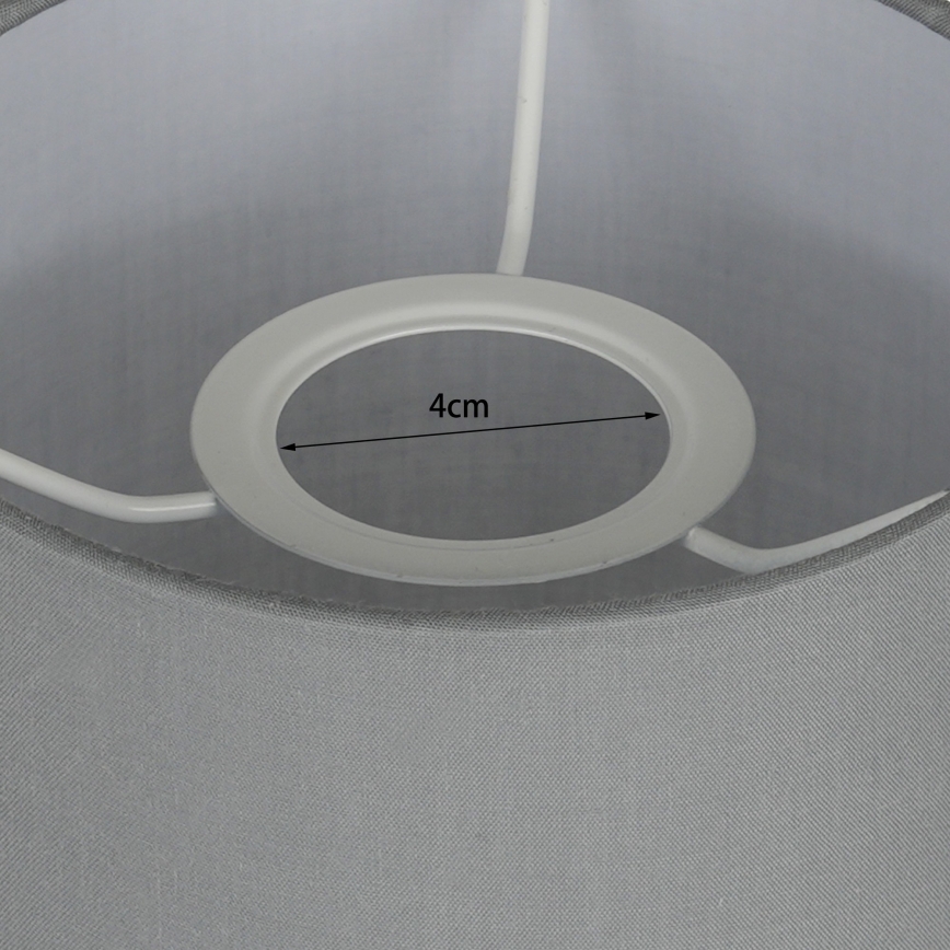 Brilagi - Flexible LED-Wandleuchte NUBILA 1xE27/25W/230V + LED/3W mattchrom/hellgrau