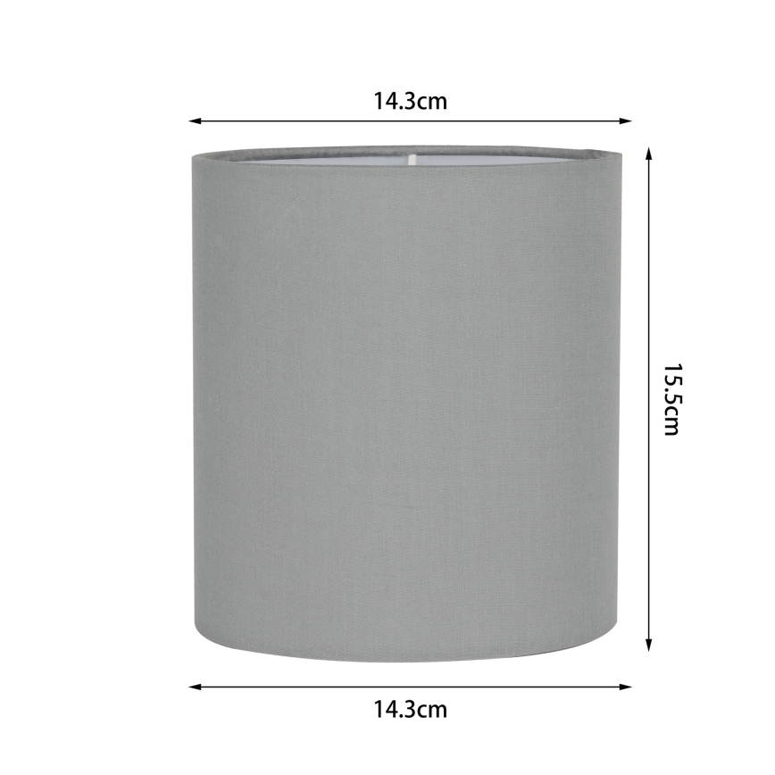 Brilagi - Flexible LED-Wandleuchte NUBILA 1xE27/25W/230V + LED/3W mattchrom/hellgrau