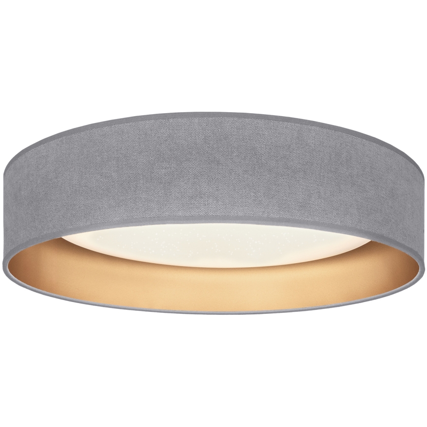 Brilagi - LED-dimmbare Deckenleuchte VELVET SMARTIX STARS LED/36W/230V 3000-6000K Ø 55 cm grau/gold Wi-Fi Tuya Beacon + Fernbedienung
