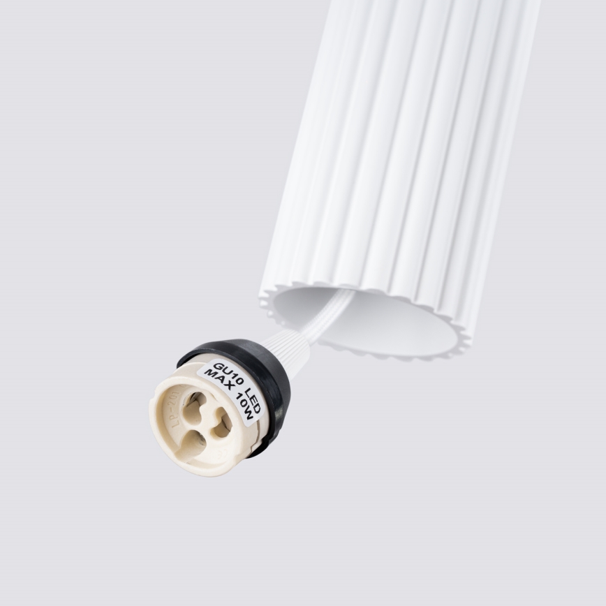 Brilagi - LED-Hängeleuchte an Kabel CRESTO 1xGU10/10W/230V weiß