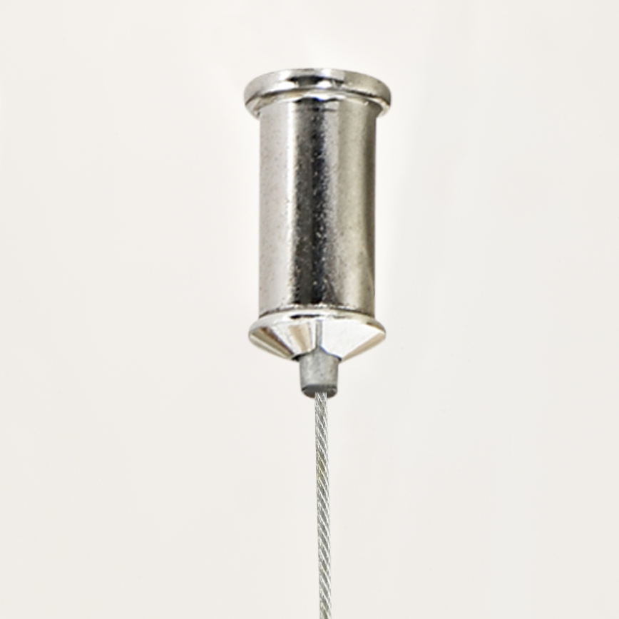 Brilagi - LED-Hängeleuchte an Seil MILLA 15xG9/3W/230V braun/rauchbraun