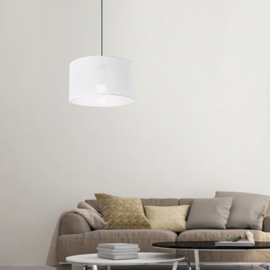 Brilagi - LED Hängeleuchte an Kabel ANTHONY 1xE27/60W/230V Eiche Nussbaum/Weiß