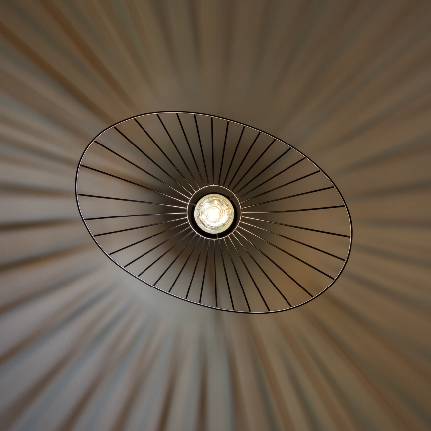 Brilagi - LED-Hängeleuchte CERIA WIRE, 1xE27/40W/230V, 40x56 cm, schwarz