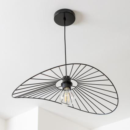 Brilagi - LED-Hängeleuchte CERIA WIRE, 1xE27/40W/230V, 40x56 cm, schwarz