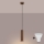 Brilagi - LED-Hängeleuchte CRESTO an Kabel, 1xGU10/10W/230V, braun