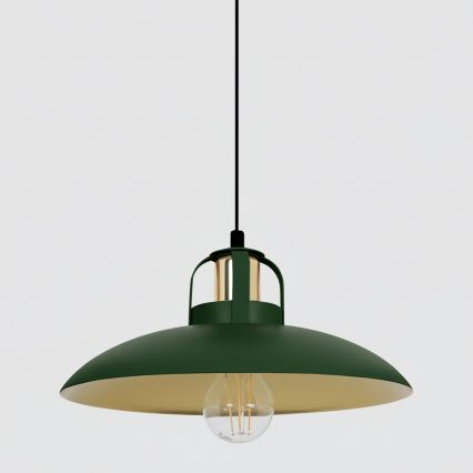 Brilagi - LED Hängeleuchte FLAMENGO 1xE27/60W/230V grün