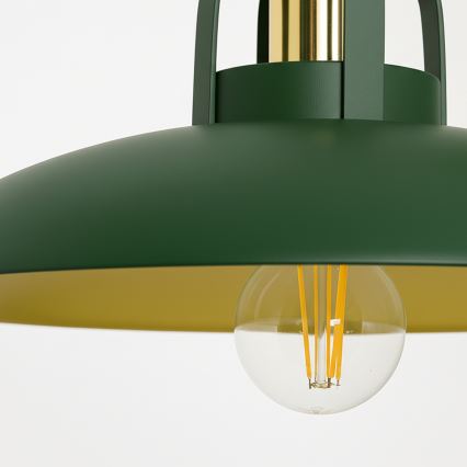 Brilagi - LED Hängeleuchte FLAMENGO 1xE27/60W/230V grün