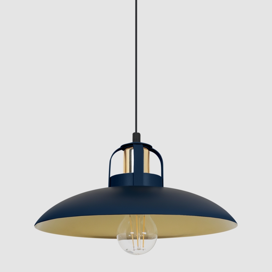 Brilagi - LED Hängeleuchte FLAMENGO 2xE27/60W/230V blau