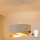 Brilagi - LED-Hängeleuchte LYRA 1xE27/15W/230V weiß/beige/golden