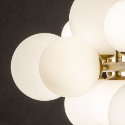 Brilagi - LED-Hängeleuchte MILLA 10xG9/3W/230V golden/weiß