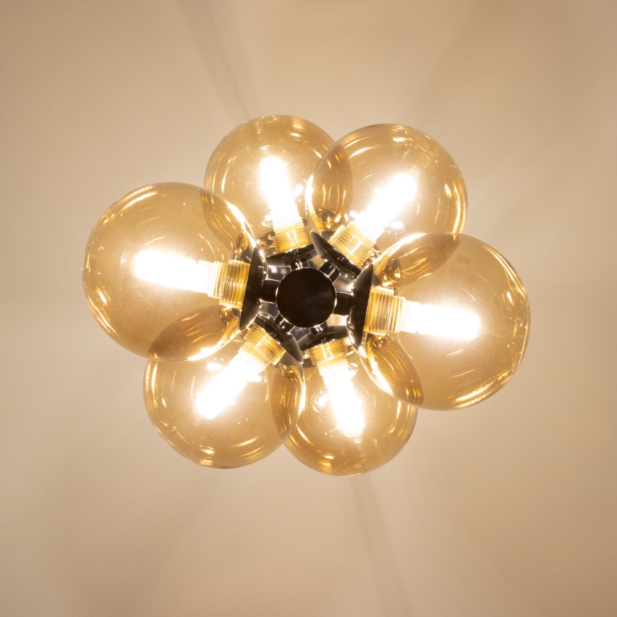 Brilagi - LED-Hängeleuchte MILLA 6xG9/3W/230V glänzendes Chrom/golden