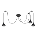 BRILAGI - LED Hängeleuchte mit Kabel CONE TRIPLE SPIDER 3xGX53/15W/230V schwarz