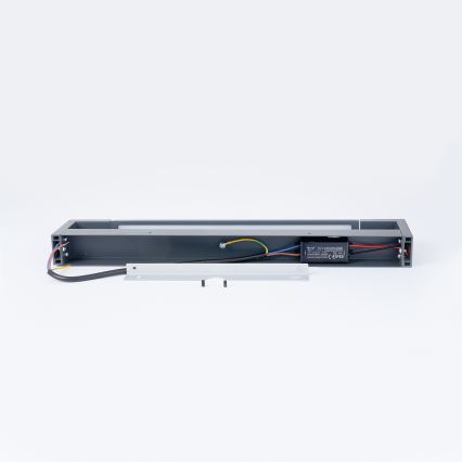 Brilagi - Illuminazione LED per specchio da bagno AQUA LINE LED/12W/230V 45 cm IP44 antracite CRI 90