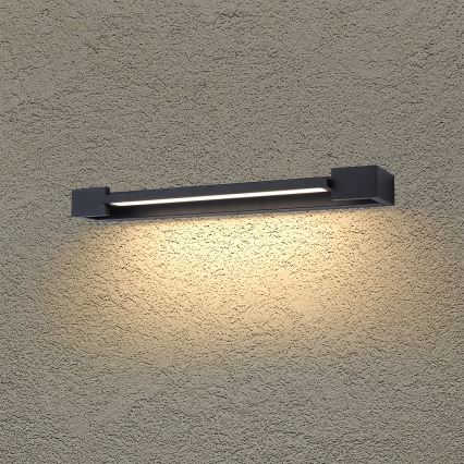 Brilagi - Illuminazione LED per specchio da bagno AQUA LINE LED/12W/230V 45 cm IP44 nero CRI 90