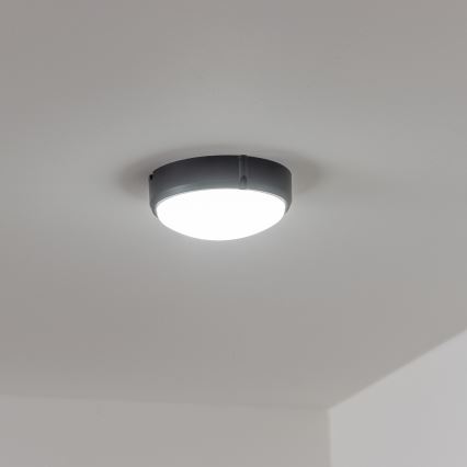 Brilagi - LED Industrie-Deckenleuchte SIMA LED/12W/230V IP65 schwarz