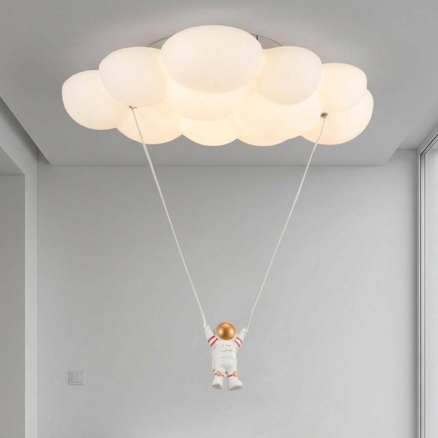 Brilagi - LED-Kinder-Deckenleuchte ASTRO LED/77W/230V weiß