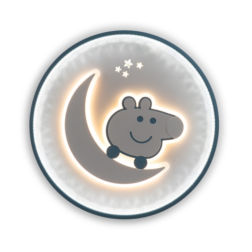 Brilagi - LED-Kinder-Deckenleuchte PIGGY LED/70W/230V 3000/4500/6000K Ø 45 cm