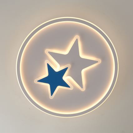 Brilagi - LED-Kinder-Deckenleuchte STARS LED/35W/230V Ø 53 cm