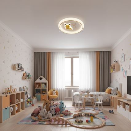 Brilagi - LED-Kinder-Deckenleuchte THUNDER LED/90W/230V 3000/4500/6000K Ø 50 cm