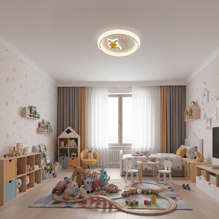 Brilagi - LED-Kinder-Deckenleuchte THUNDER LED/90W/230V 3000/4500/6000K Ø 50 cm