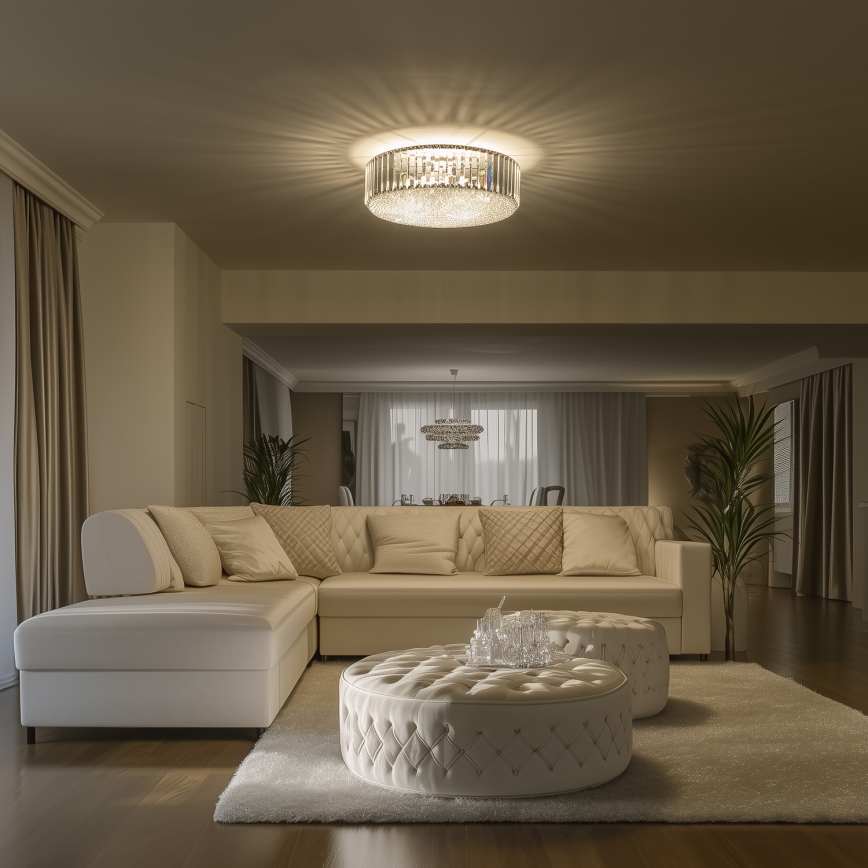 Brilagi - LED Kristall-Deckenleuchte GLAMOUR 5xG9/42W/230V