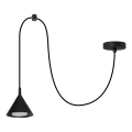 BRILAGI - LED Lampada a sospensione con cavo CONE SINGLE SPIDER 1xGX53/15W/230V nero