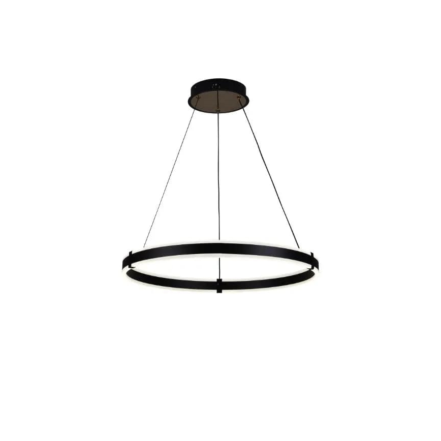 Brilagi - Lampada a sospensione LED dimmerabile su cavo CIRCLE LED/85W/230V 3000-6500K diam. 60 cm nero + telecomando