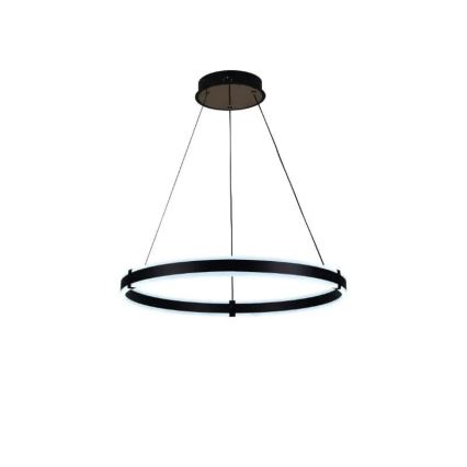 Brilagi - Lampada a sospensione LED dimmerabile su cavo CIRCLE LED/85W/230V 3000-6500K diam. 60 cm nero + telecomando