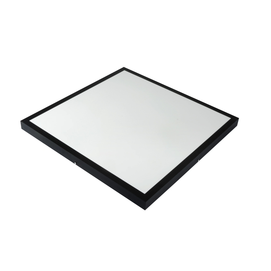 Brilagi - Plafoniera da bagno dimmerabile FRAME SMART LED/50W/230V 60x60 cm 3000-6000K IP44 nera + telecomando