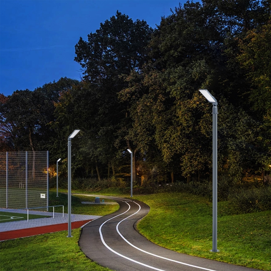 Brilagi - Lampione stradale LED per esterni con palo e snodo da 3 m URBANLIGHT LED/50W/230V antracite IP65
