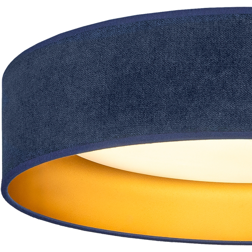 Brilagi - Plafoniera LED VELVET SIMPLE LED/36W/230V 3000K Ø 55 cm blu/oro
