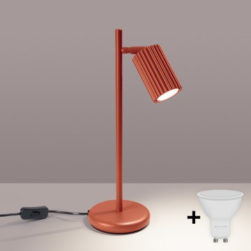 BRILAGI - LED Lampada da tavolo CRESTO 1xGU10/10W/230V arancione