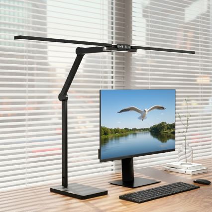 Brilagi - Lampada da tavolo LED dimmerabile a sfioramento VARIO LED/24W/230V 3000-6500K CRI 92 nero