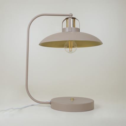 Brilagi - LED Lampada da tavolo FLAMENGO 1xE27/60W/230V beige