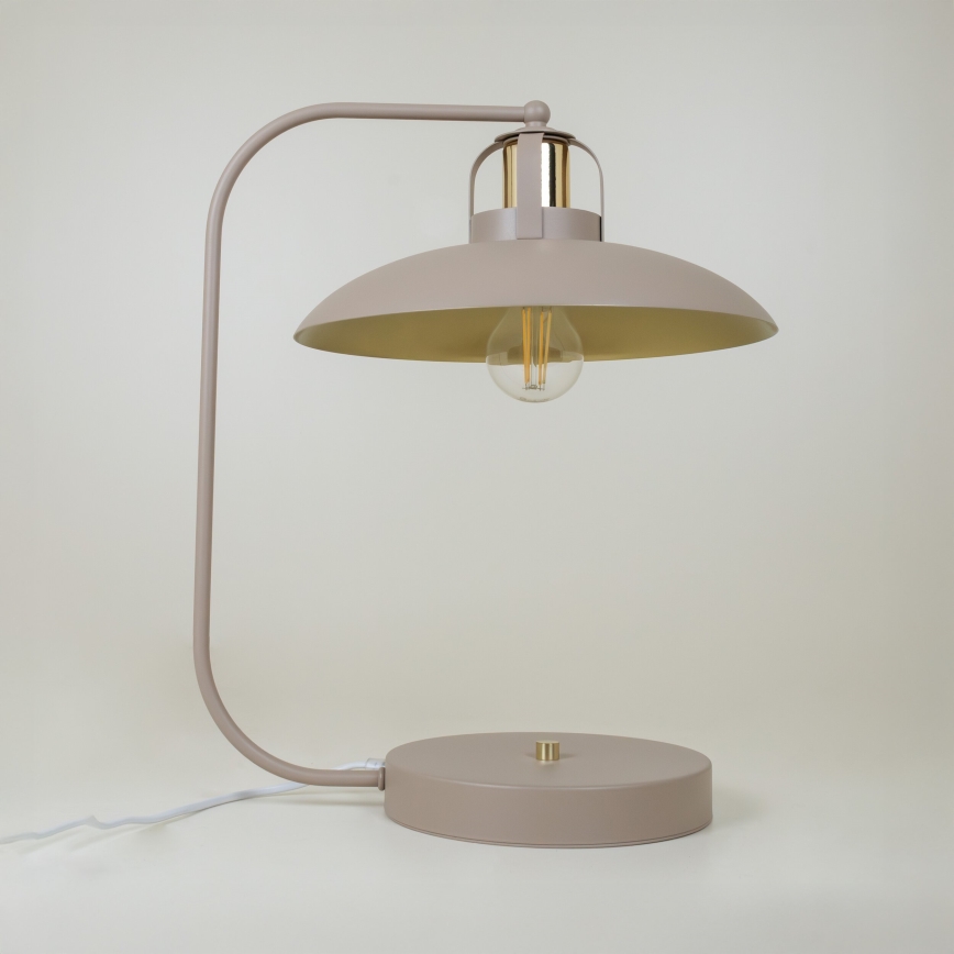 Brilagi - LED Lampada da tavolo FLAMENGO 1xE27/60W/230V beige