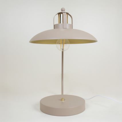 Brilagi - LED Lampada da tavolo FLAMENGO 1xE27/60W/230V beige