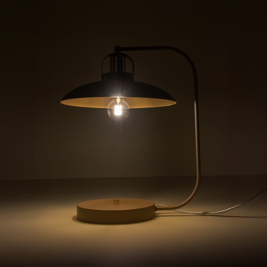 Brilagi - LED Lampada da tavolo FLAMENGO 1xE27/60W/230V beige
