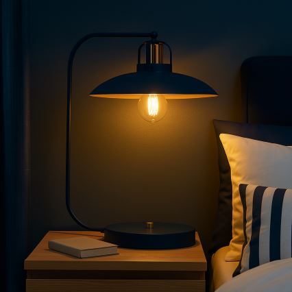 Brilagi - LED Lampada da tavolo FLAMENGO 1xE27/60W/230V blu